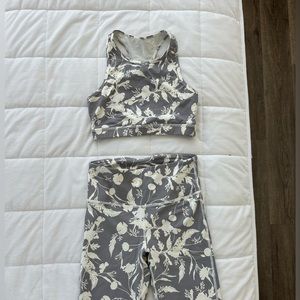 Floral Workout Set